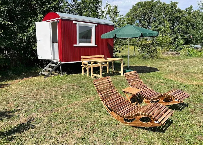 公寓 Bauernhof Glamping Mit Alpakas Und Ziegen *