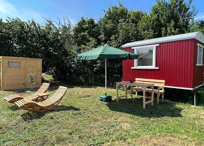 公寓 Bauernhof Glamping Mit Alpakas Und Ziegen Thalmassing (Roth)