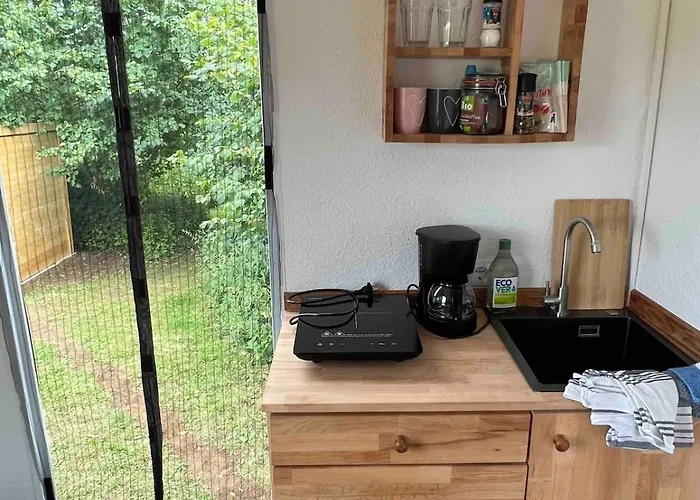 Bauernhof Glamping Mit Alpakas Und Ziegen 公寓 Thalmassing (Roth)