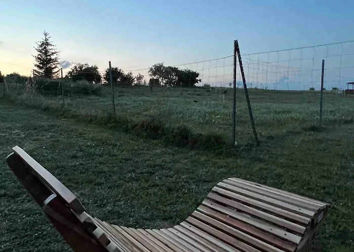 Bauernhof Glamping Mit Alpakas Und Ziegen 公寓